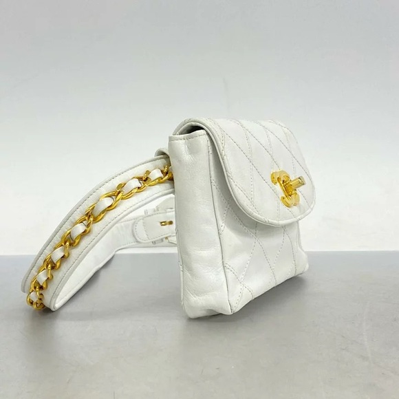 Authentic CHANEL vintage mini bum bag waist bag belt crossbody - Picture 2 of 13